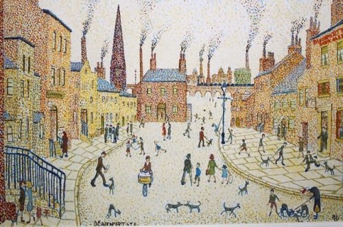 Derek DAVENPORT - Lancashire Street Scene